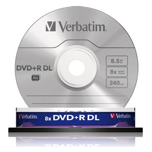 DVD+R DL VERBATIM